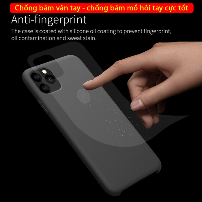 Ốp lưng iPhone 11 Pro Max Nillkin Flex Case Silicon mềm mịn 2