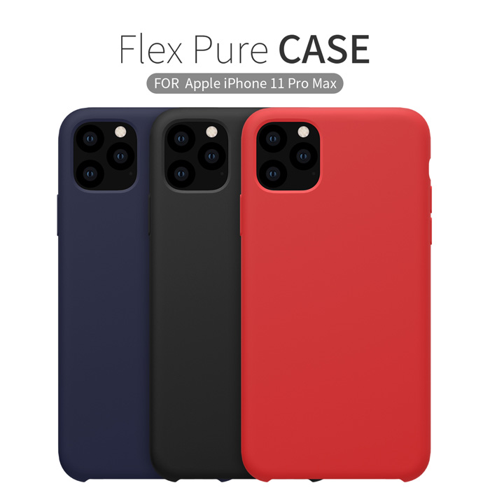 Ốp lưng iPhone 11 Pro Max Nillkin Flex Case Silicon mềm mịn 4