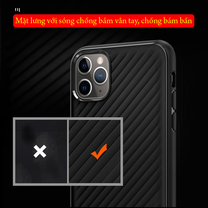 Ốp lưng iPhone 11 Pro Max Spigen Core Armor vân sóng ( hàng USA ) 6