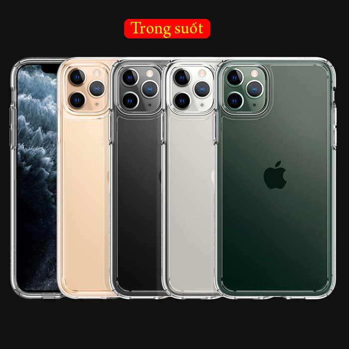 Ốp lưng iPhone 11 Pro Spigen Ultra Hybrid trong suốt ( hàng USA ) 3