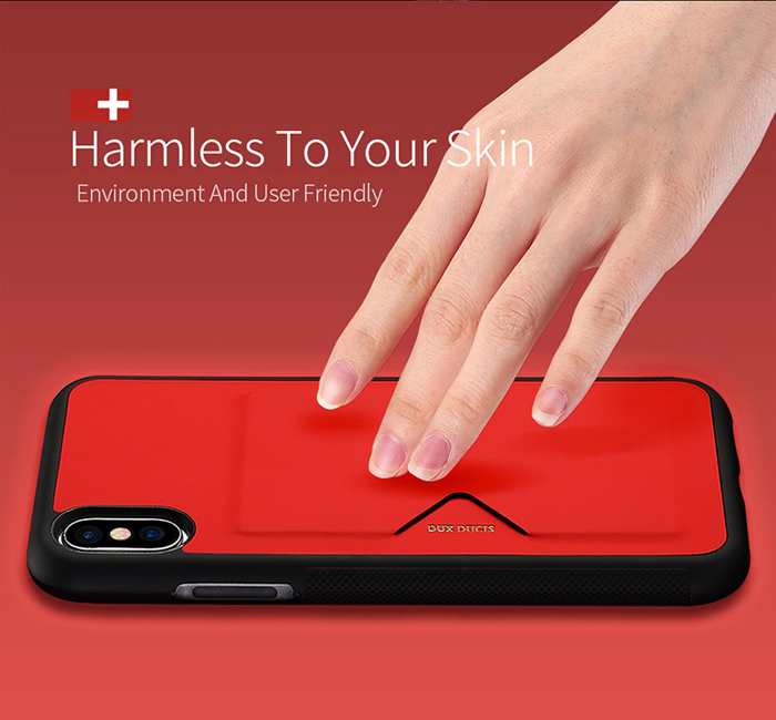 Ốp lưng Iphone X ( Iphone 10 ) Dux Ducis Pocard chống sốc, tiện lợi 2