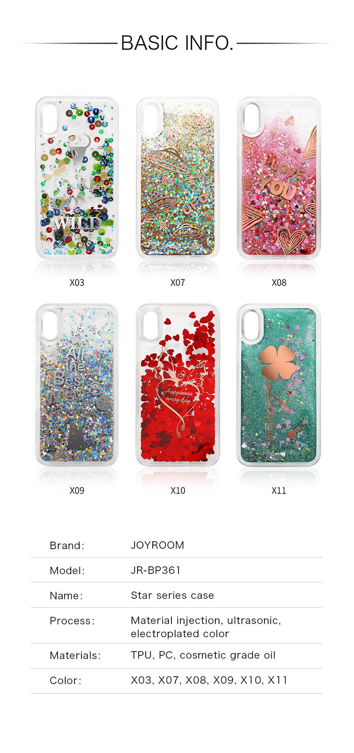 Ốp lưng Iphone X / Iphone 10 Joyroom Stars Series thời trang 3