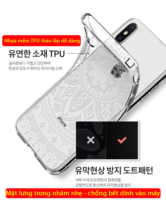 Ốp lưng Iphone X ( Iphone 10 ) Spigen Liquid Crystal Shine ( USA ) 2