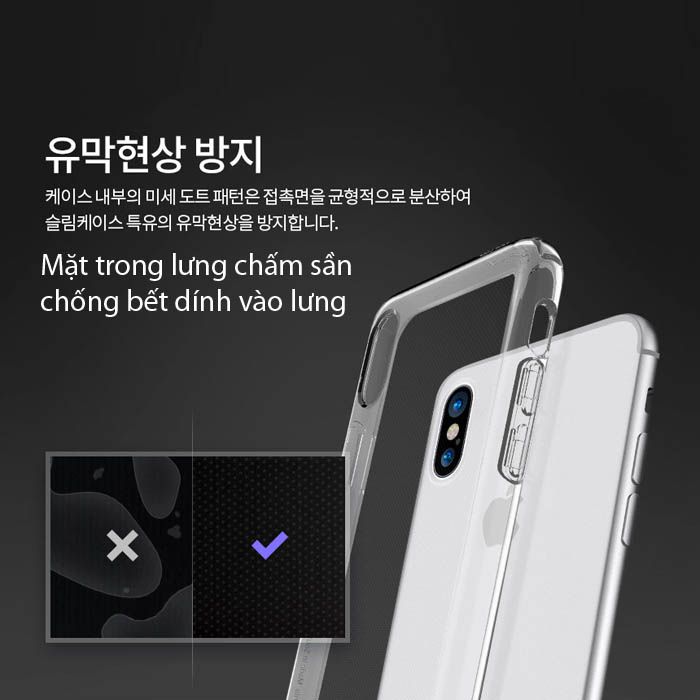 Ốp lưng Iphone X Spigen Liquid Crystal trong suốt nhựa mềm ( USA ) 2