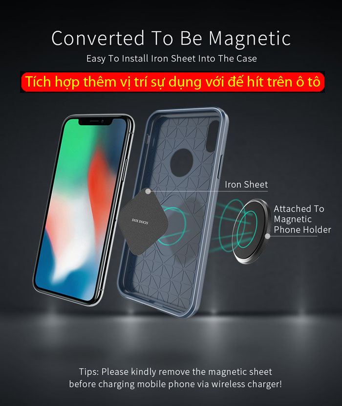 Ốp lưng iPhone X / Xs Dux Ducis Mojo Case nhựa mềm, chống sốc 4