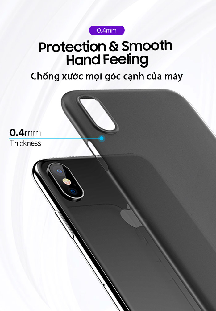 Ốp lưng iPhone Xs Max Benks Magic Lollipop 0,4mm siêu mỏng, siêu nhẹ 2