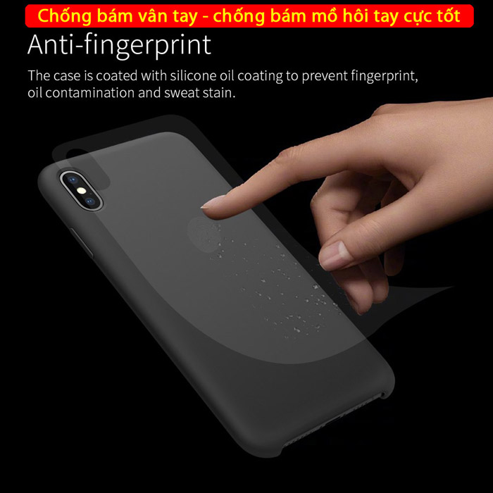 Ốp lưng iPhone Xs Max Nillkin Flex Case Silicon mềm mịn như da em bé 2