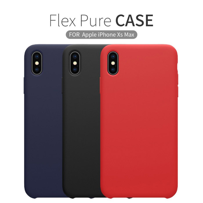 Ốp lưng iPhone Xs Max Nillkin Flex Case Silicon mềm mịn như da em bé 4