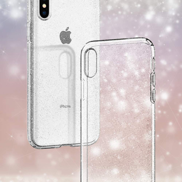 Ốp lưng iPhone Xs Max Spigen Liquid Crystal Glitter kim tuyến ( Hàng USA ) 8