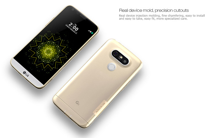 Ốp lưng LG g5 Nillkin Nature nhựa mềm TPU trong suốt 0,6mm 2