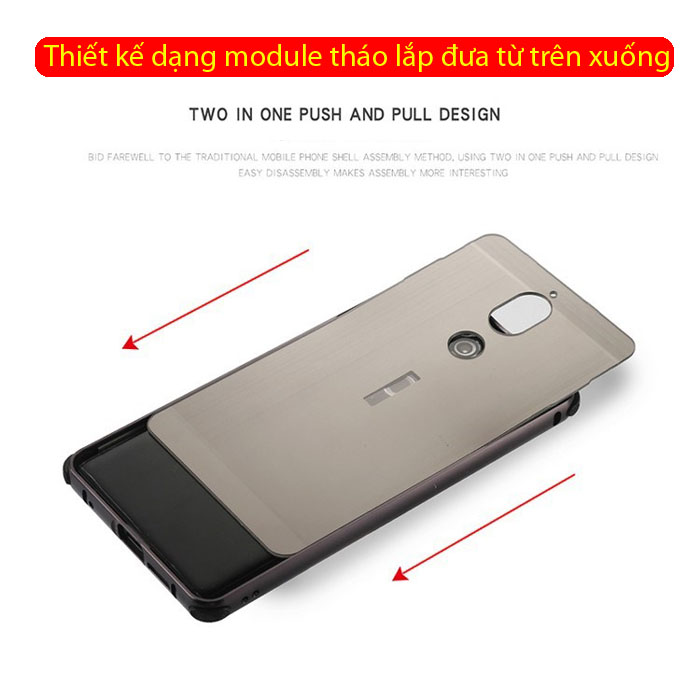 Ốp lưng Nokia 7 LT Metal nhôm phay sang trọng - chắc chắn 2