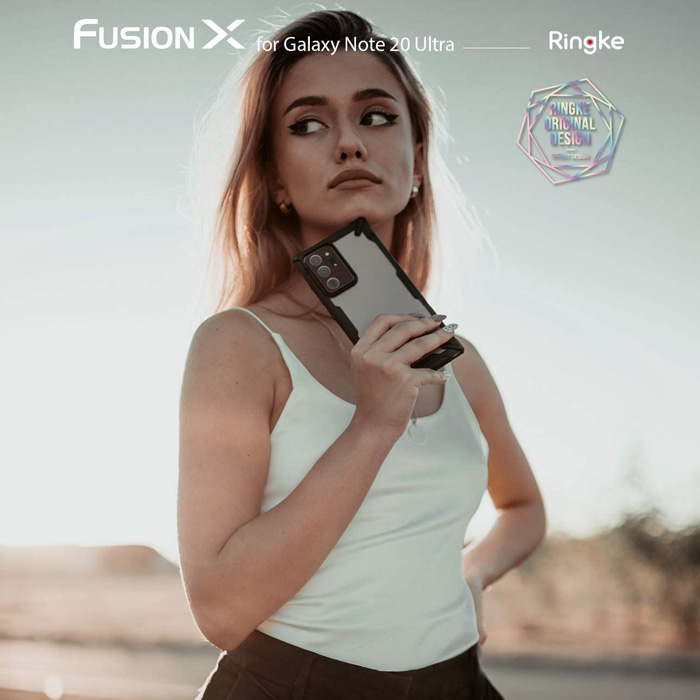 Ốp lưng Galaxy Note 20 Ultra / 5G Ringke Fusion X ( Hàng USA ) 3