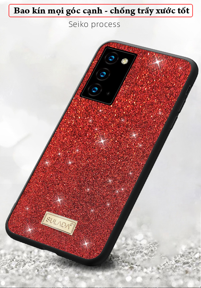 Ốp lưng Note 20 Ultra / 5G Sulada Dazzling Glitter kim tuyến 2