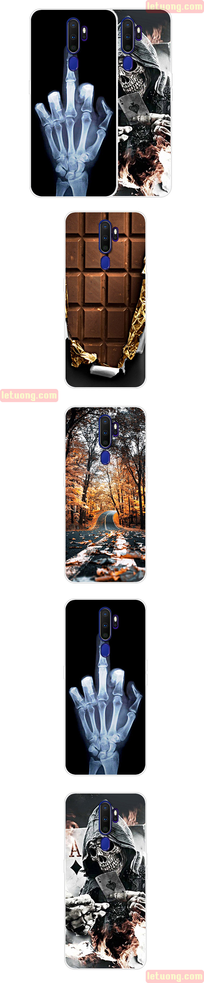 Ốp lưng Oppo A9 2020 LT TPU Case in hình 3D đẹp mắt, độc đáo 1