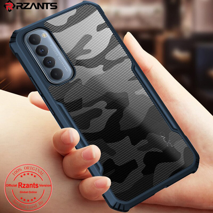 Ốp lưng Oppo Reno4 Pro Rzants Armor Camo họa tiết quân đội 1