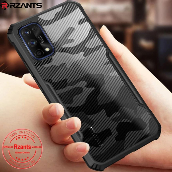 Ốp lưng Realme 7 Rzants Armor Camo sơn 3D họa tiết quân đội 1