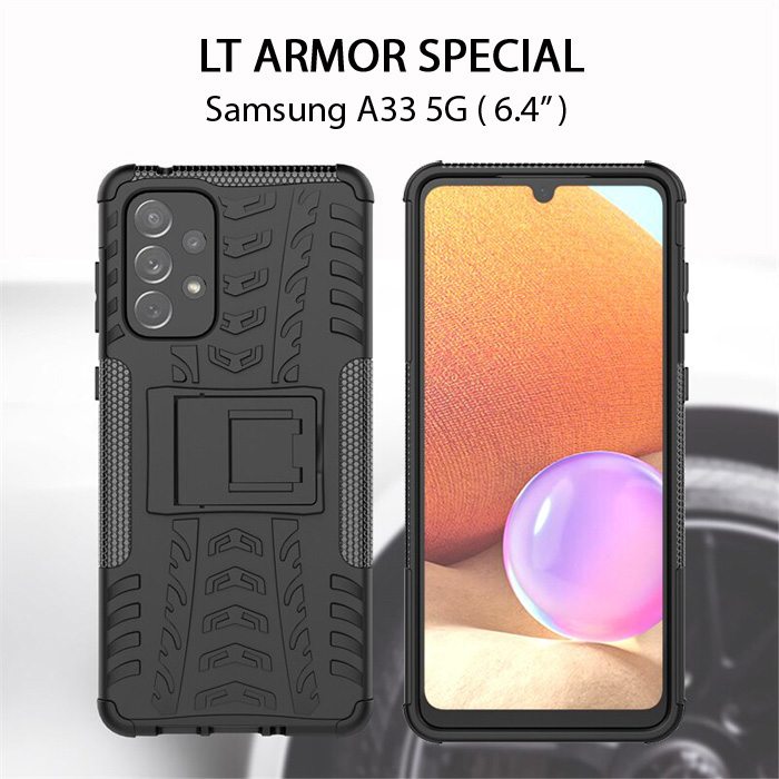 Ốp lưng Samsung A33 5G LT Armor Special chống sốc kiêm chân chống 3