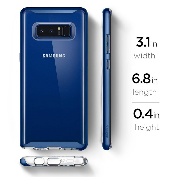Ốp lưng Samsung Galaxy Note 8 Spigen Neo Hybrid Crystal ( USA ) 6