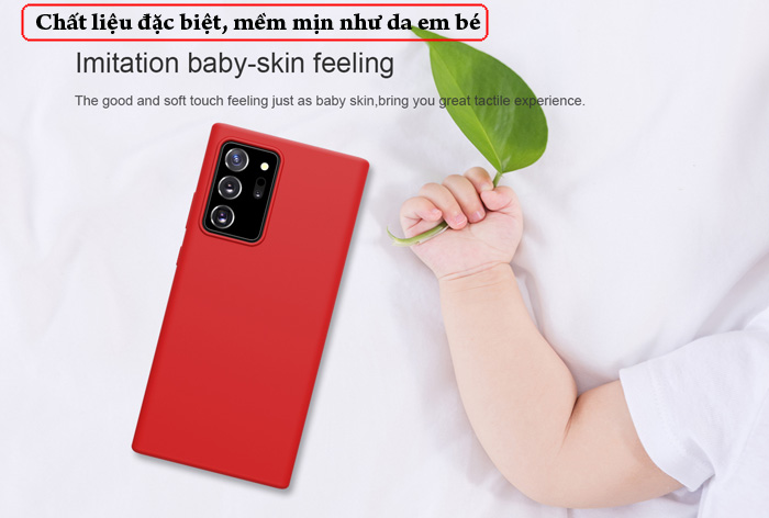 Ốp lưng Samsung Note 20 Ultra / 5G Nillkin Flex Case Silicon mềm mịn 1