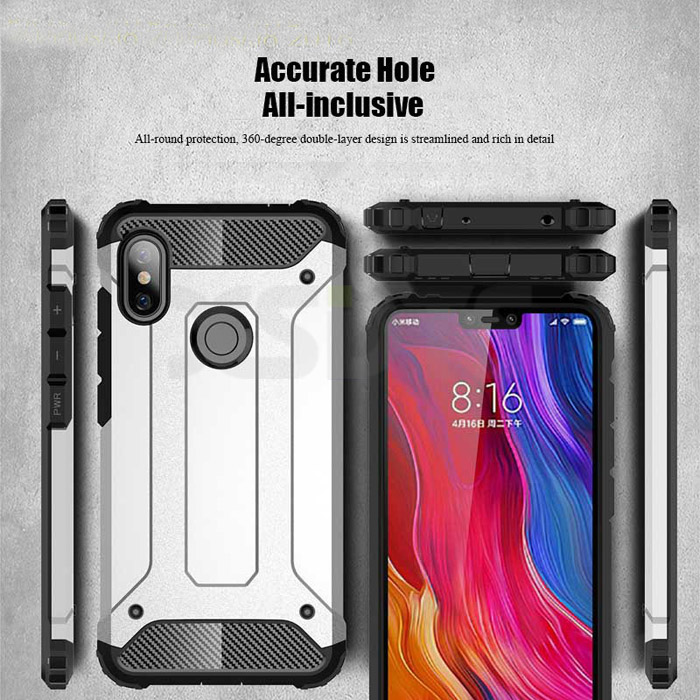 Ốp lưng Xiaomi Redmi Note 6 Pro LT Tough Tech Armor chống va đập 3