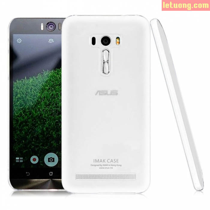 Ốp lưng Zenfone Selfie ZD551KL Imak trong suốt, lưng phủ Nano 5