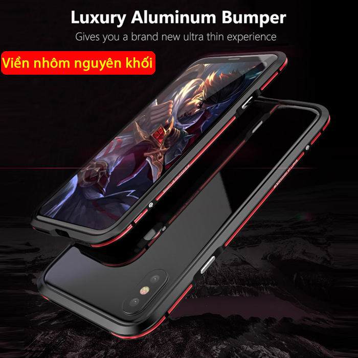 Ốp viền Iphone X / Iphone 10 Luphie Bicolourable Blade Sword 1