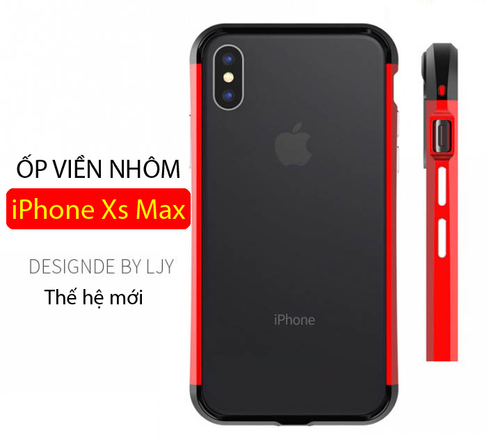 Ốp viền iPhone Xs Max LJY Sword Pro Ver 3 nhôm nguyên khối ( Hàng Japan ) 1